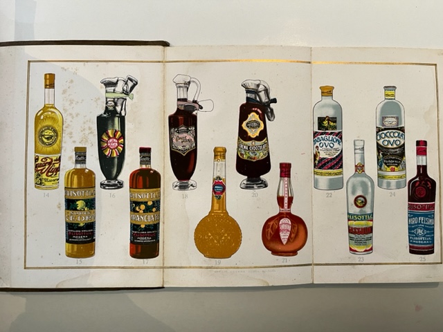Catalogo illustrato Distilleria emiliana P. Lisotti e C., Modena